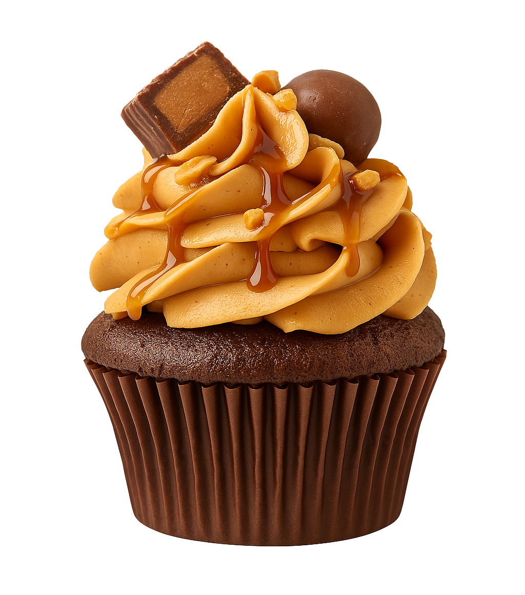 Peanut butter cupcake