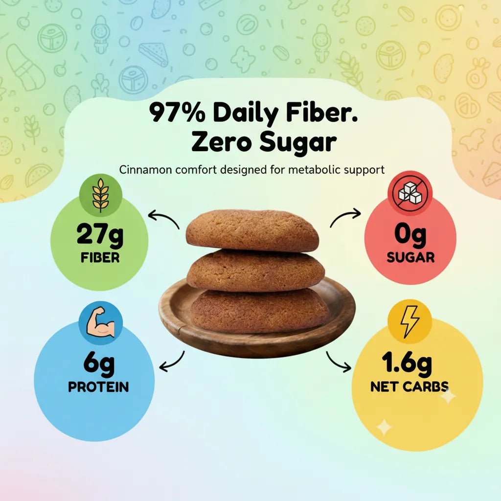 Soft - Baked Snickerdoodle KETO Cookies 12 Bites - Bites of Goodness